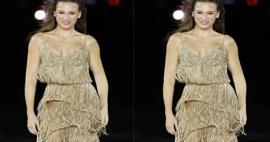 Moda Haftası'nda geceye damga vurdu! Serenay Sarıkaya'nın elbisesinin fiyatı dudak u&ccedil;uklattı