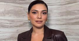 Berg&uuml;zar Korel&rsquo;den makyajsız ve pijamalı paylaşım! Ev hali dikkat &ccedil;ekti