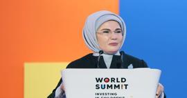 Emine Erdoğan&rsquo;dan Gazze mesajı: "&Ccedil;ocuk, insanlığın kalbidir"