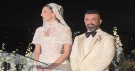 Paris'te nikah İstanbul'da d&uuml;ğ&uuml;n! Itır Esen'in d&uuml;ğ&uuml;n&uuml;ne &uuml;nl&uuml; isimler akın etti