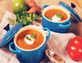 Kişnişli domates çorbası tarifi