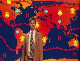 Brad Pitt'ten yeni hava durumu skeci