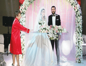Faruk Tuncel'in kızı evlendi
