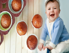 Bebekler için kek nasıl yapılır? Pekmezli ve cevizli...