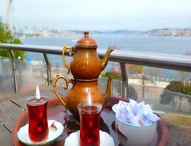 İstanbul Avrupa Yakası'ndaki aile çay bahçeleri