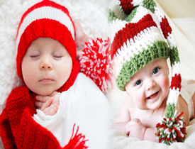 Bebeklerde eskimeyen moda: Ponpon şapkalar