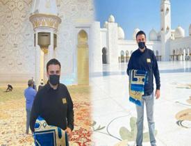  CZN Burak Dubai Şeyh Zayid Camii'nde namaz kıldı! CZN Burak kimdir?