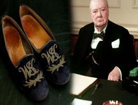 Winston Churchill'ın ayakkabısı 40 bin sterline satıldı!
