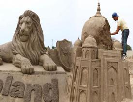 'Kayıp Kent Atlantis' kumda canlanıyor! Atlantis temalı Kum Heykel Festivali Mayıs'ta bitiyor