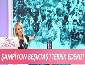 Büyük Beşiktaş taraftarı Esra Erol'dan canlı yayında şov!