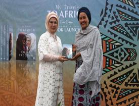 Emine Erdoğan 'Afrika Seyahatlerim' adlı ilk kitabının tanıtımını New York’ta yaptı