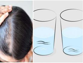 Bir bardak suya saç telinizi koyup bekletirseniz... Saçın sağlıklı olduğu nasıl anlaşılır?	