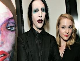 Hollywood'un çirkin yüzü! Marilyn Manson'dan oyuncu Evan Rachel Vood'a çirkin tehdit