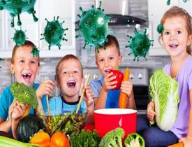 Çocukları hastalıklardan uzak tutan besinler nelerdir?