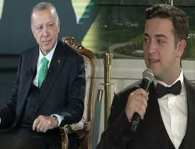 Başkan Erdoğan ile oyuncu Berat efe Parlar'ın geceye damga vuran konuşması! 