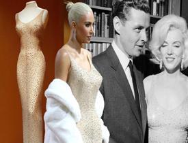 Kim Kardashian hakkında şoke eden iddia! Marilyn Monroe'nun elbisesine zarar mı verdi?