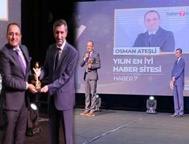 Haber7'ye büyük ödül! 'Yılın En İyi Haber Sitesi' seçildi