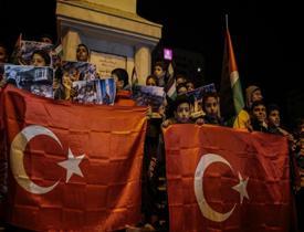 Filistinli çocuklar Türkiye için sokaklara akın etti! "Kalbimiz her daim sizinle"