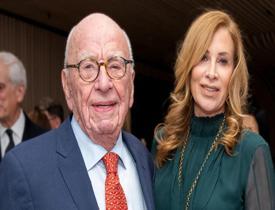 92 yaşındaki Rupert Murdoch'ın beşinci kez evlenme hayali suya düştü!