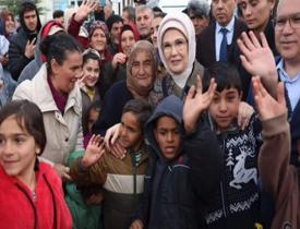 Emine Erdoğan: Malatya'da depremden etkilenen kardeşlerimizle bir araya geldik