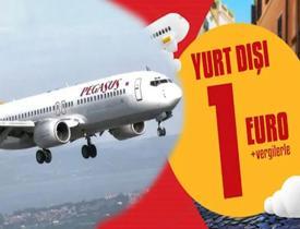Pegasus'ta uçak biletleri 1 euro mu? 1 euro'ya uçak bileti var mı?