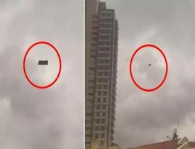 Ankara'da şoke eden görüntüler! "Uçan koltuk" görenleri hayrete düşürdü