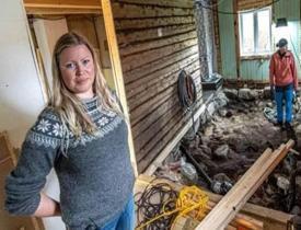 Norveç'te bir ev sahibi evinin altını kazdı! Çıkanları görünce şok oldu