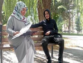 Konya'da 3 çocuk annesi 50 yaşındaki kadın azmin ve başarının örneği oldu!