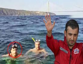 Selçuk Bayraktar İstanbul Boğazı yüzerek geçti! Babası Özdemir Bayraktar'ı andı