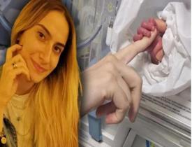 Bebeğine ilk ve son kez dokundu! Genç anne o fotoğraftan bir hafta sonra hayatını kaybetti 
