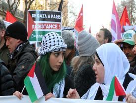 Avrupa Filistin için sokaklara dökülüyor! Paris'te binlerce kişi tek yürek oldu