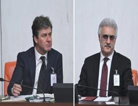 Tan Sağtürk ve Tamer Karadağlı Meclis'te bütçe görüşmelerini izledi!