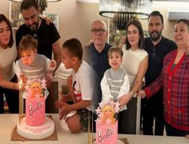 Şarkıcı Alişan ile Buse Varol çiftinin kızları 3 yaşına bastı! Kutlama töreni dikkat çekti