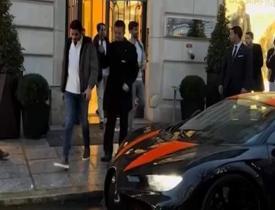 Katar Prensi Paris'teki malikanesinden çıkarken görüntülendi! 10 milyon dolarlık...