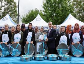 Gaziantep Şahinbey'de baharın gelişi çiğ köfte yarışmasıyla kutlandı