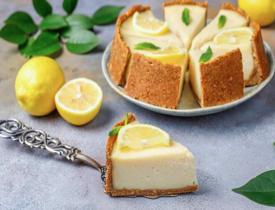 Diyet cheesecake tarifi! Şekersiz fit limonlu diyet cheesecake nasıl yapılır