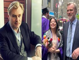 Christopher Nolan'dan kefiye detayı! Hayranıyla verdiği poz çok konuşuldu