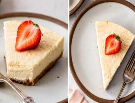 Lor peynirli cheesecake tarifi! Kahvaltılık lezzet tatlıya dönüşüyor