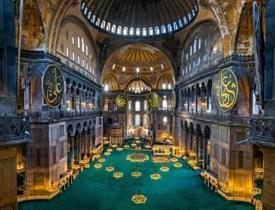 Ayasofya Camii'nde yükselen şehadet! 