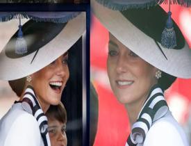 Prenses Kate, kanser teşhisi sonrası ilk kez kamuoyu önünde! Saçının dökülmemesi dikkat çekti