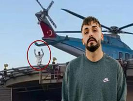 AVM'deki etkinliğe helikopter ile katılan Sefo görenleri şaşkına çevirdi! O anlar gündem oldu