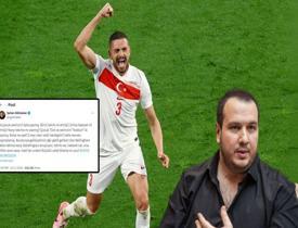 Şahan Gökbakar Merih Demiral kararına tepki: İkiyüzlü UEFA!