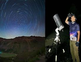 Bitlis'te perseid meteor yağmuru görenleri hayrete düşürdü! O kareleri çekmek için...