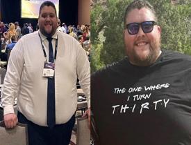 Kendi y&ouml;ntemiyle 68 kilo vererek bambaşka birine d&ouml;n&uuml;şt&uuml;! İşte uyguladığı y&ouml;ntem...