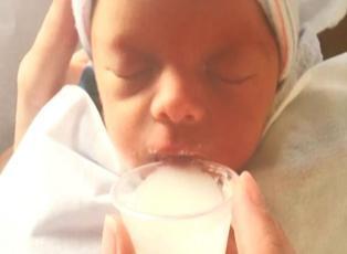 Bebeklere özel anne sütü servisi...