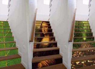 Evinizde böyle bir merdiveniniz olsaydı...