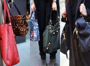 Şimdi moda 'çift çanta'
