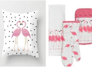 Ev dekorasyonunda yeni trend: Flamingo deseni
