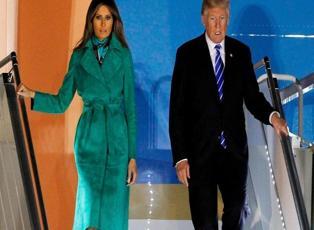 Melania Trump 9 bin TL'lik ceketiyle dikkat çekti