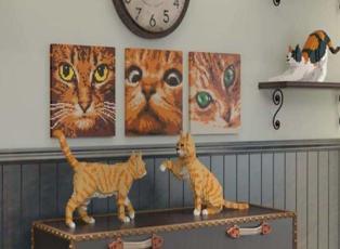 Evinizi lego kediler ile dekore edin!